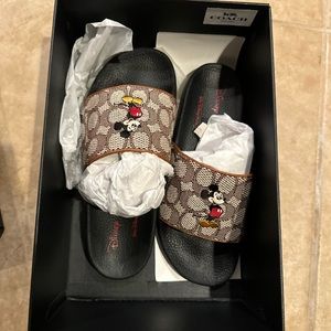 COACH - Disney parks signature textile jacquard w/ Mickey